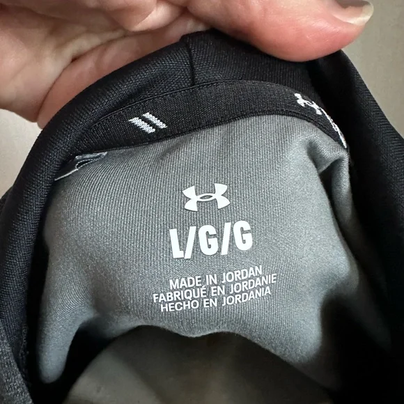 Under Armour UA Drive Midlayer Gray Golf Athletic Hoodie - Picture 3 of 5
